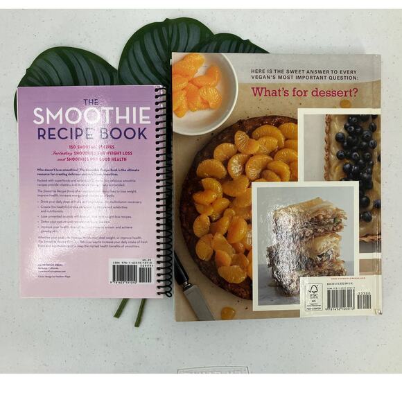 The Smoothie Recipe Book Sweet & Easy Vegan Cookbook Kitchen Cooking Hardcover - Picture 3 of 9